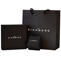 Bracelet John Richmond Homme in Titane Diamante Lab Grown 5.70 Ct JRTM15RB - JRTM15RB